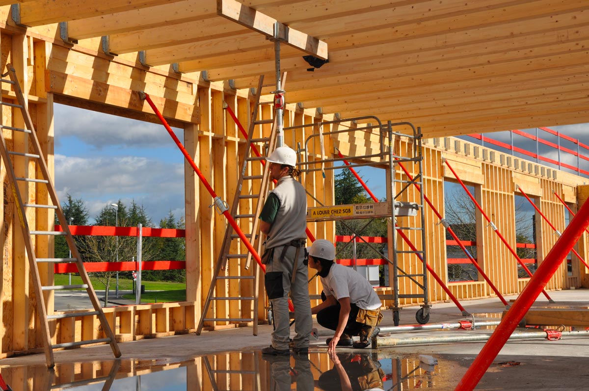 Chantier bois @ Carole Humeau Atlanbois