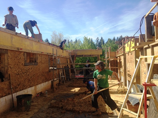Chantier terre crue