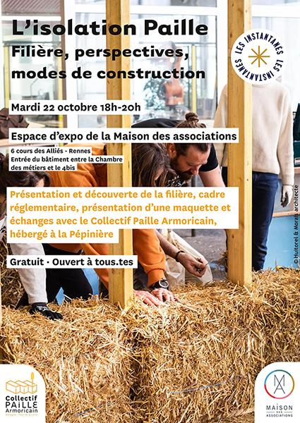 Soirée de la filière paille