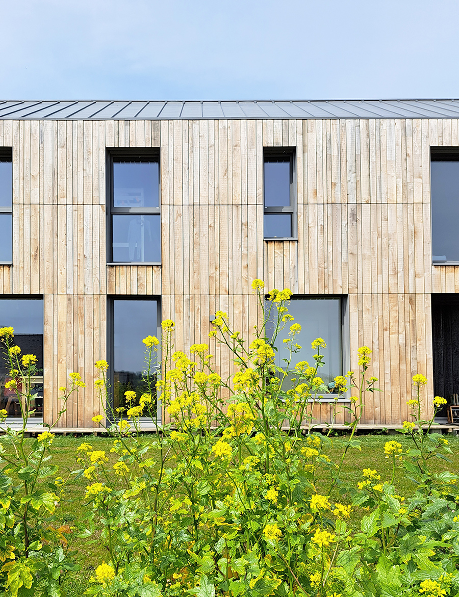 Prcbb Maison Bois Paille Cotes Darmor