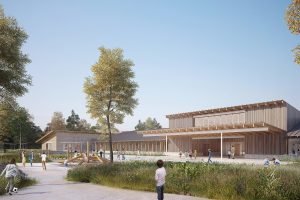 Mordelles (35) – Groupe scolaire, accueil périscolaire et cuisine centrale