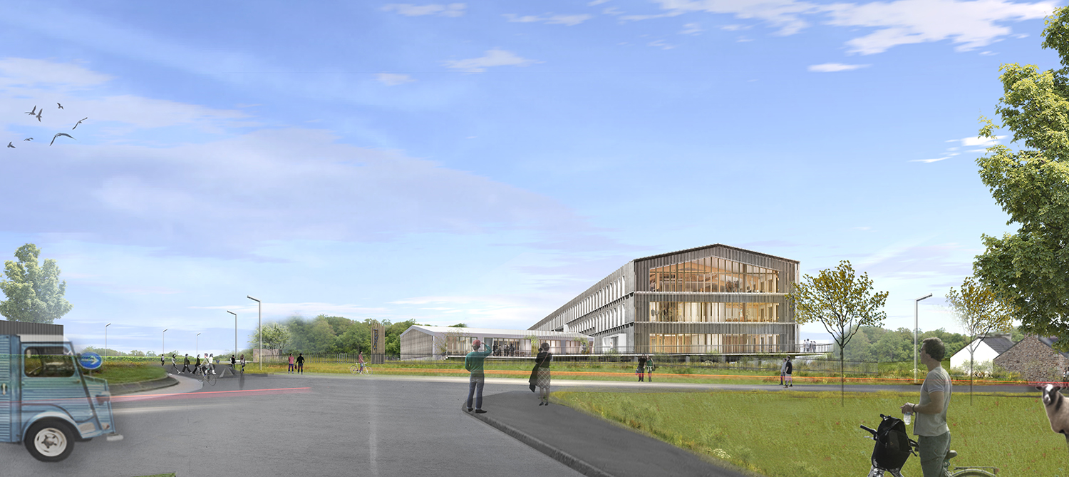 Futur siège social de la Cooperl