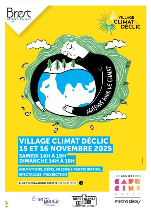 Affiche Village Climat Declic 2025