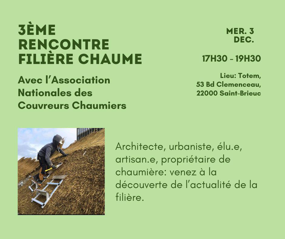 Rencontre Filière Chaume