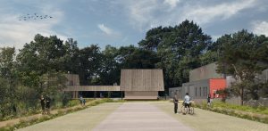Maison Association Arradon - Perspective1 Atelier Mos